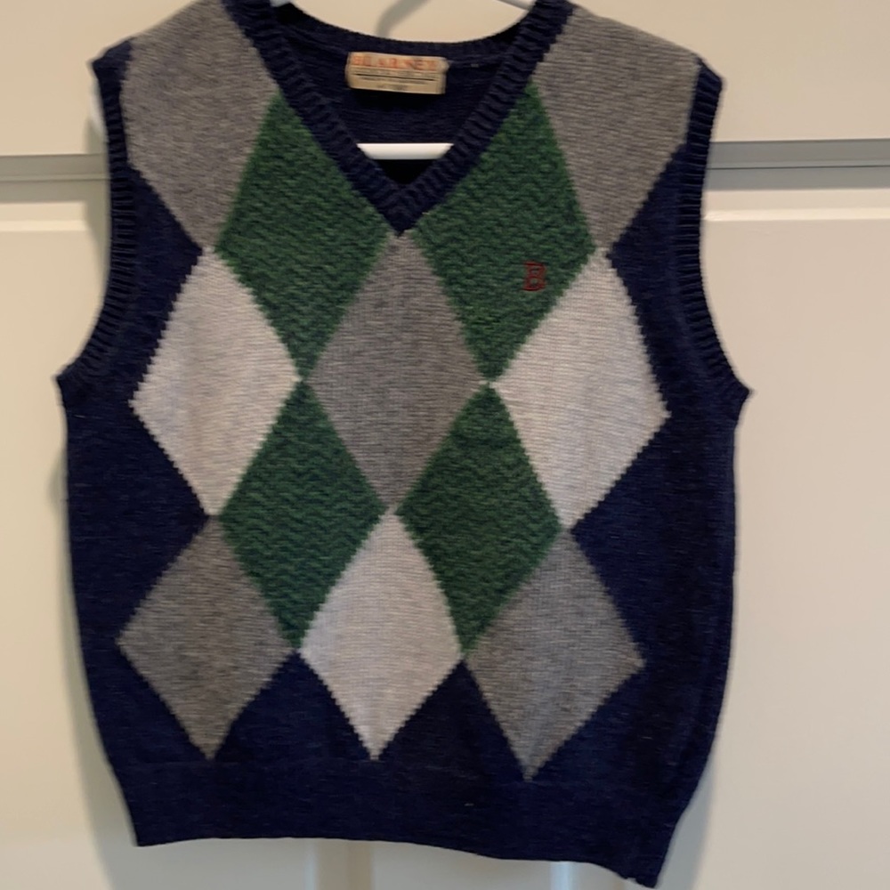 Blarney Country Heritage wool sweater vest size 4-5